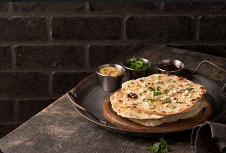  Garlic Naan 